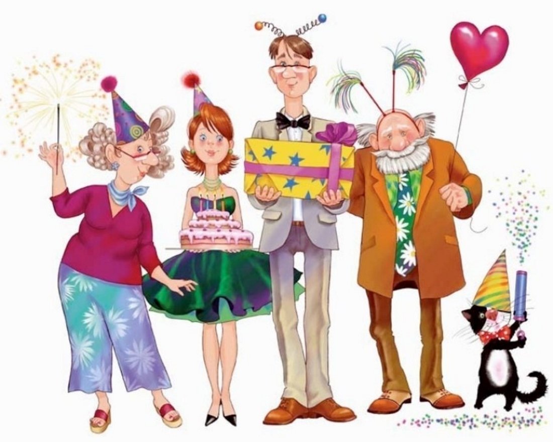 Поздравления с днём рождения семьи