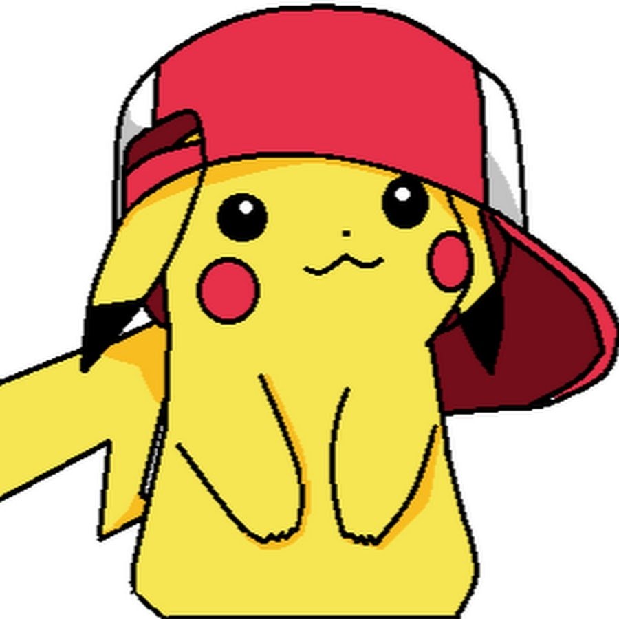 Раскраска амонг АС Пикачу