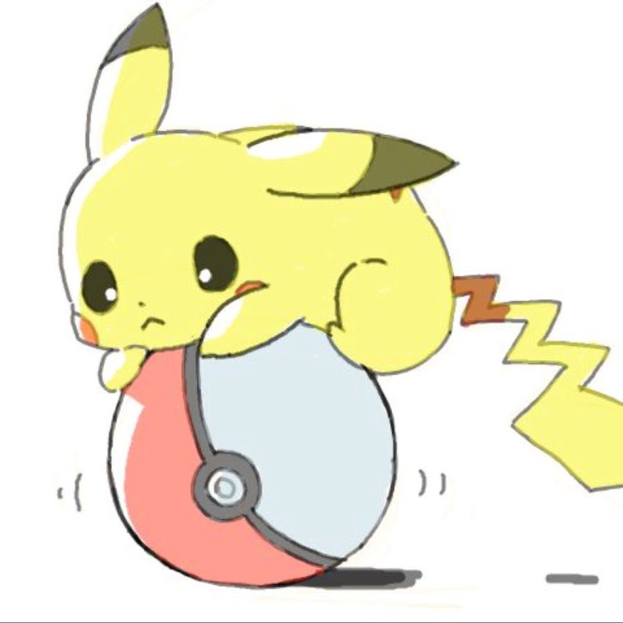 Покемон Пикачу срисовать