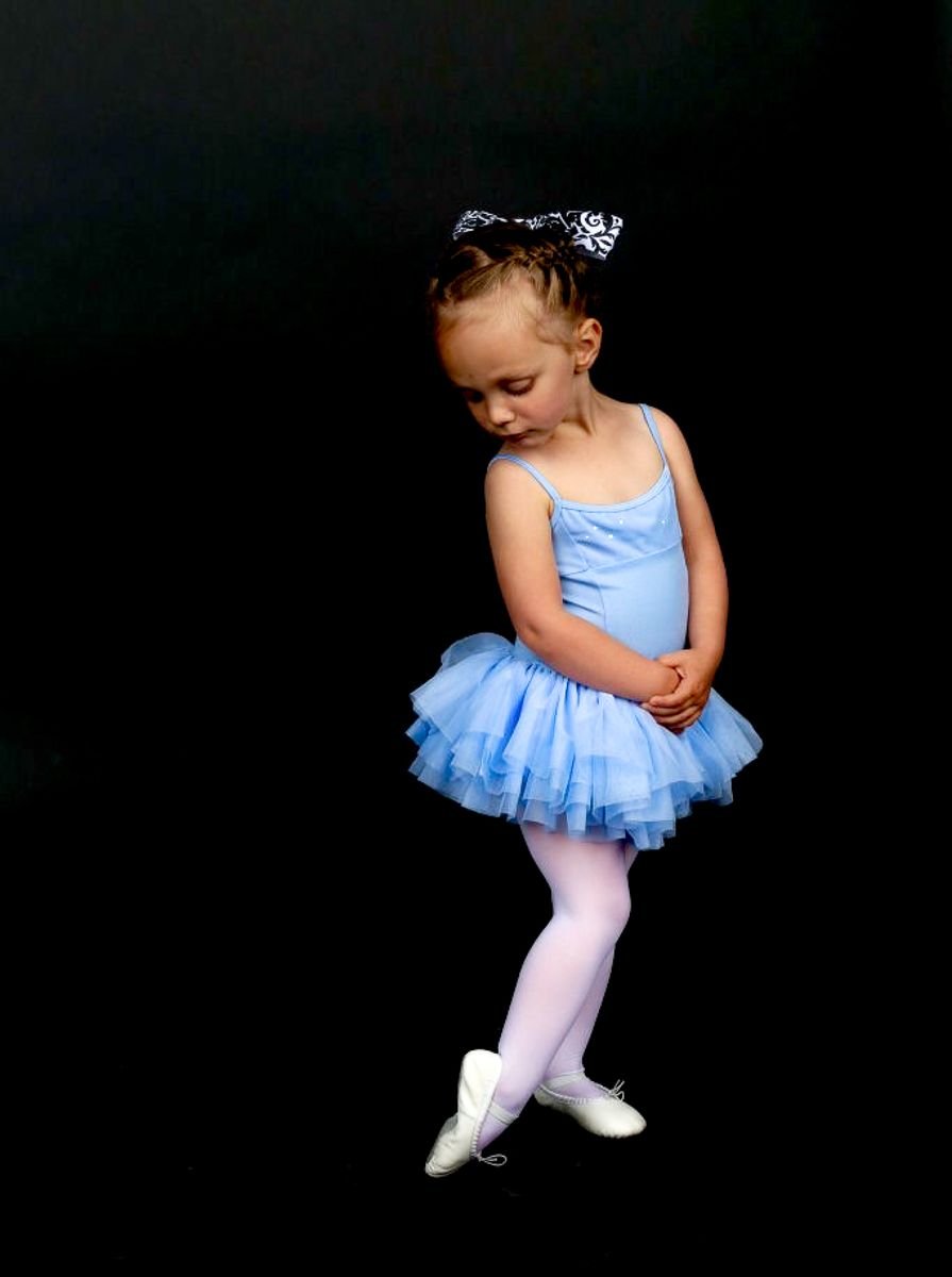 Анна Павага маленькая балерина