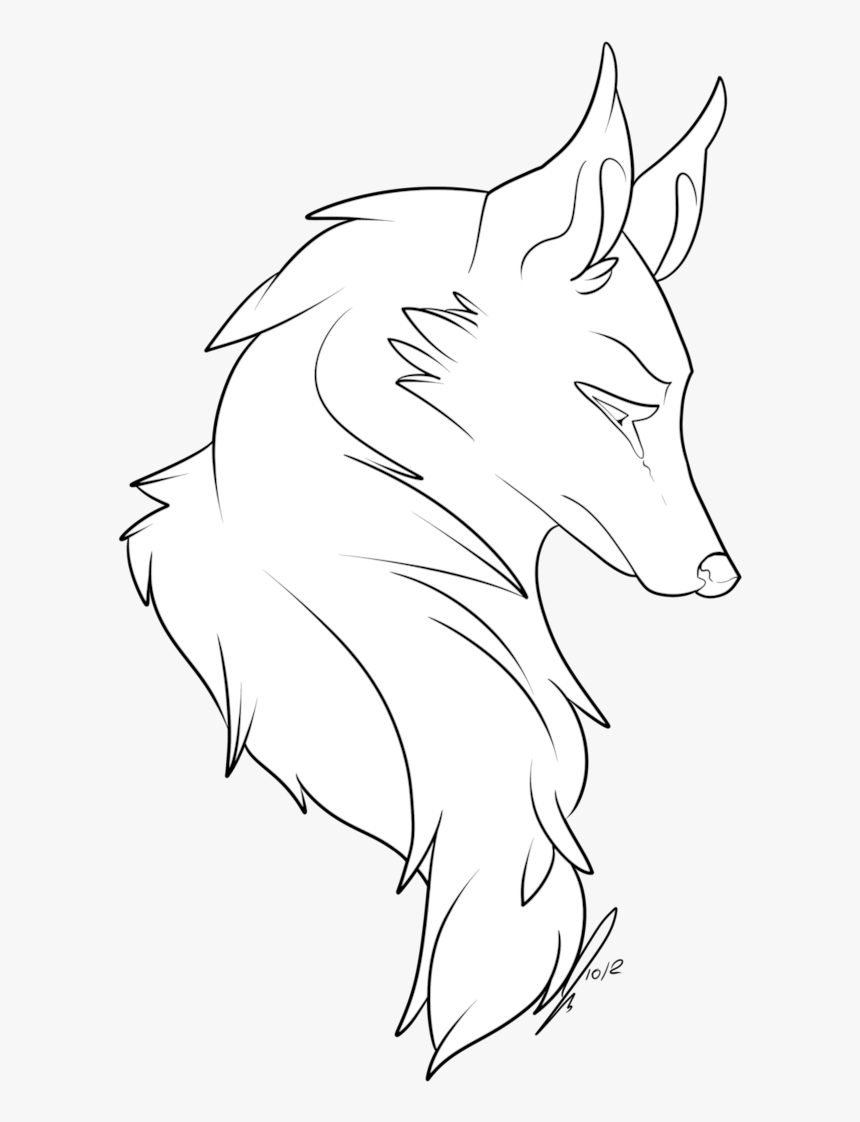 Wolf Lineart