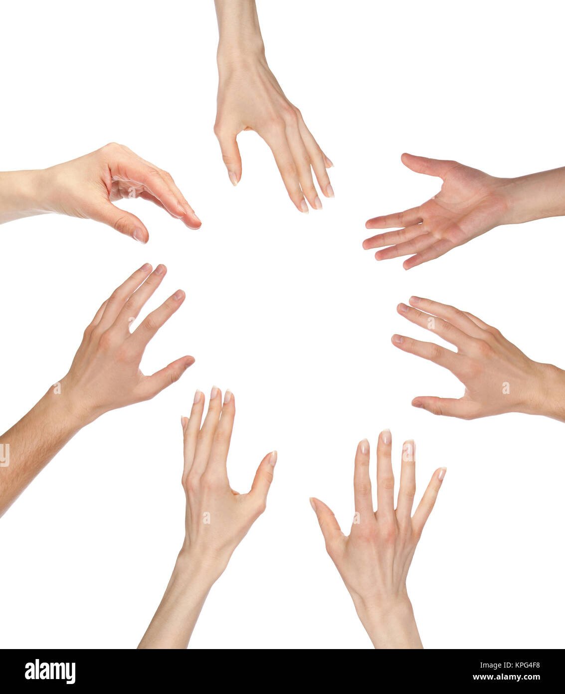 Рука тянется вверх