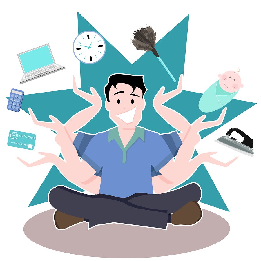 Человек у которого много рук