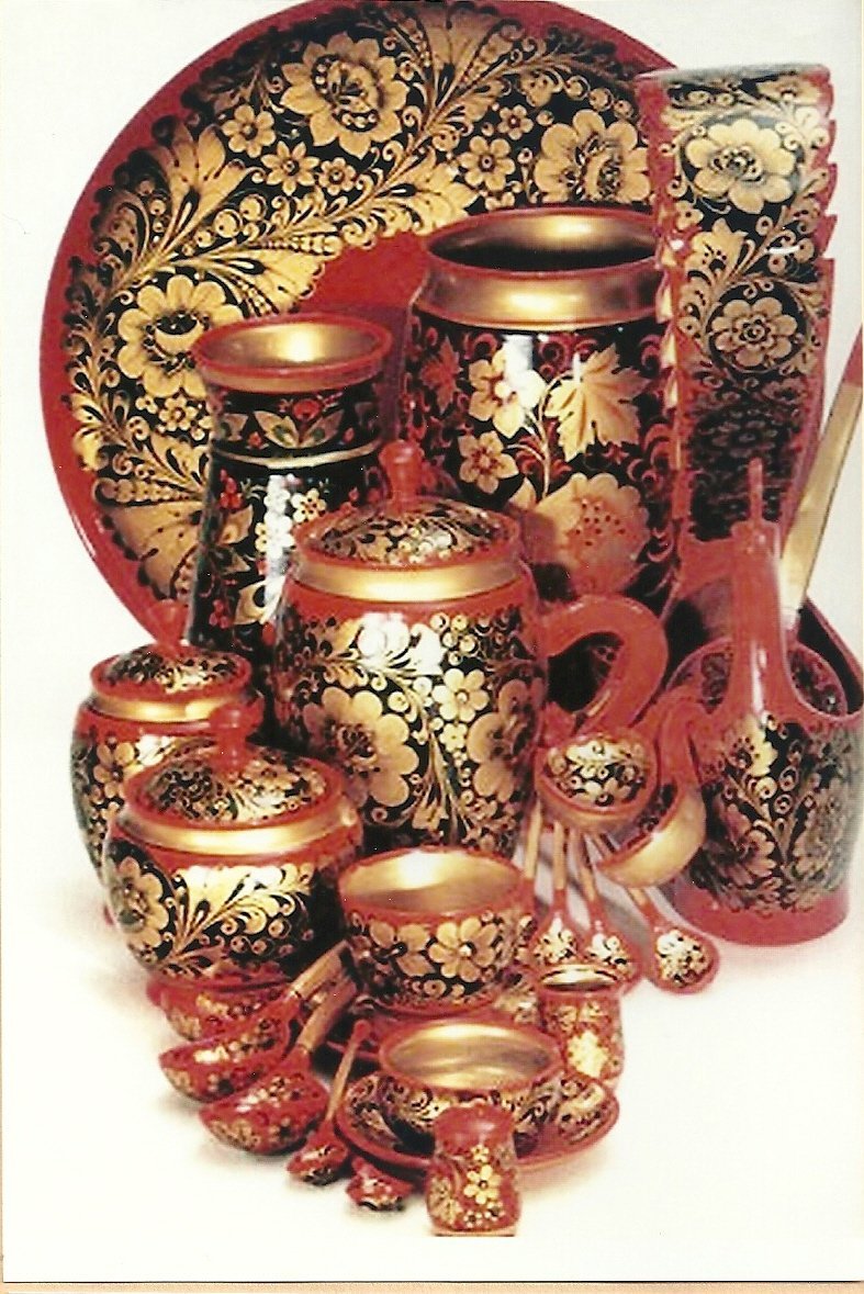 ДПИ Городецкая роспись