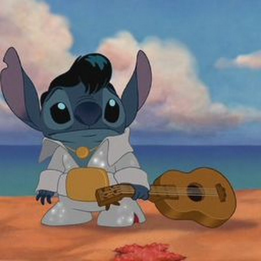 Грустный Стич из Лило и Стич