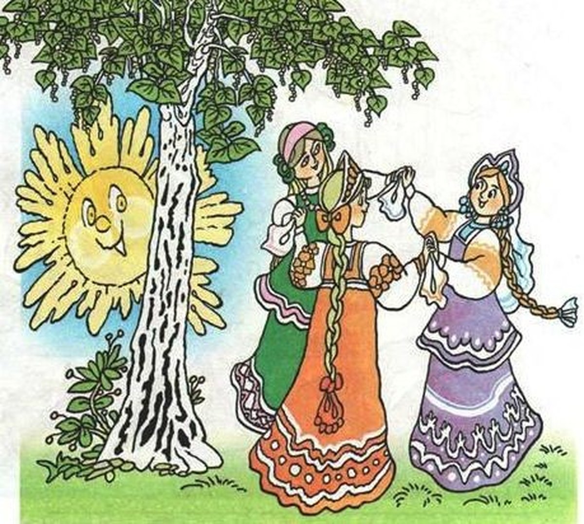 С Троицей картинки