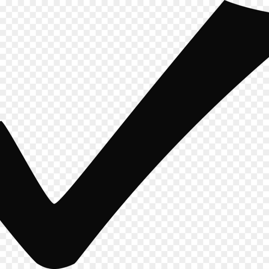 Галочка на черном фоне