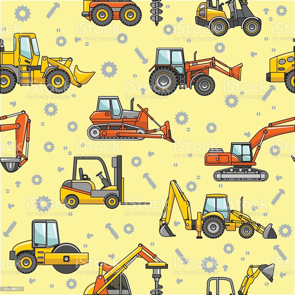 Паттерн строительная техника