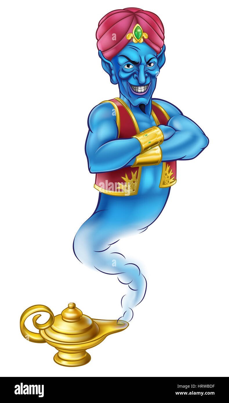 Лампа Джина из Аладдина