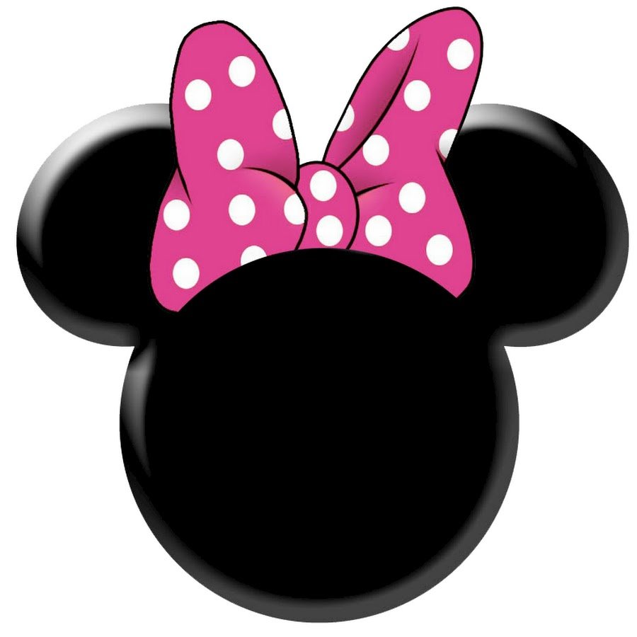 Микки Маус голова siluet