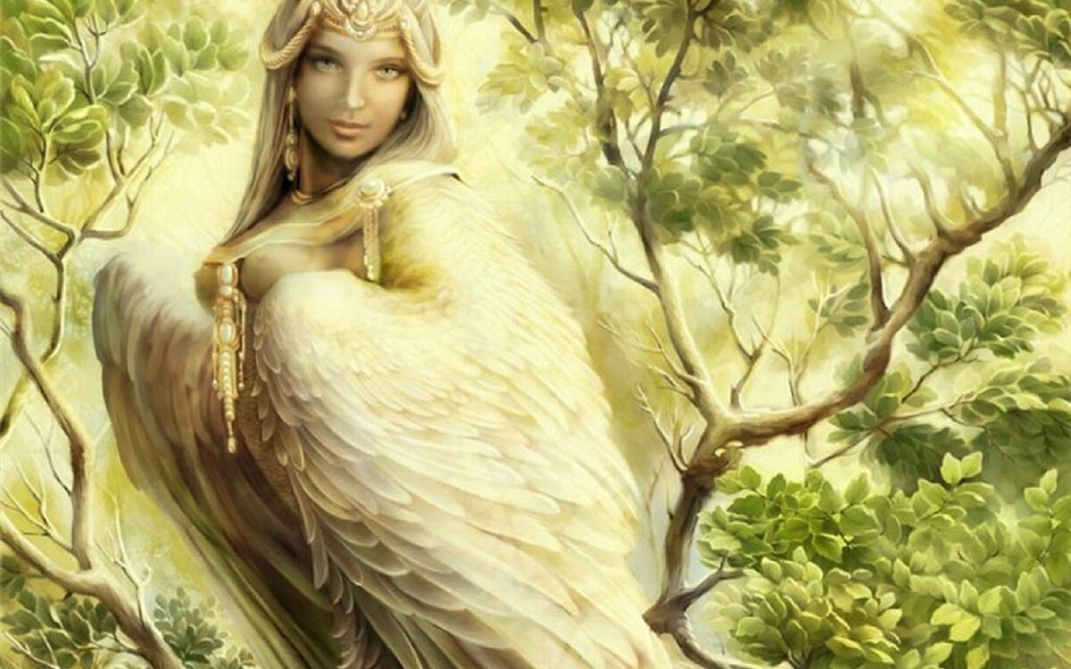 Птица алконост в славянской мифологии