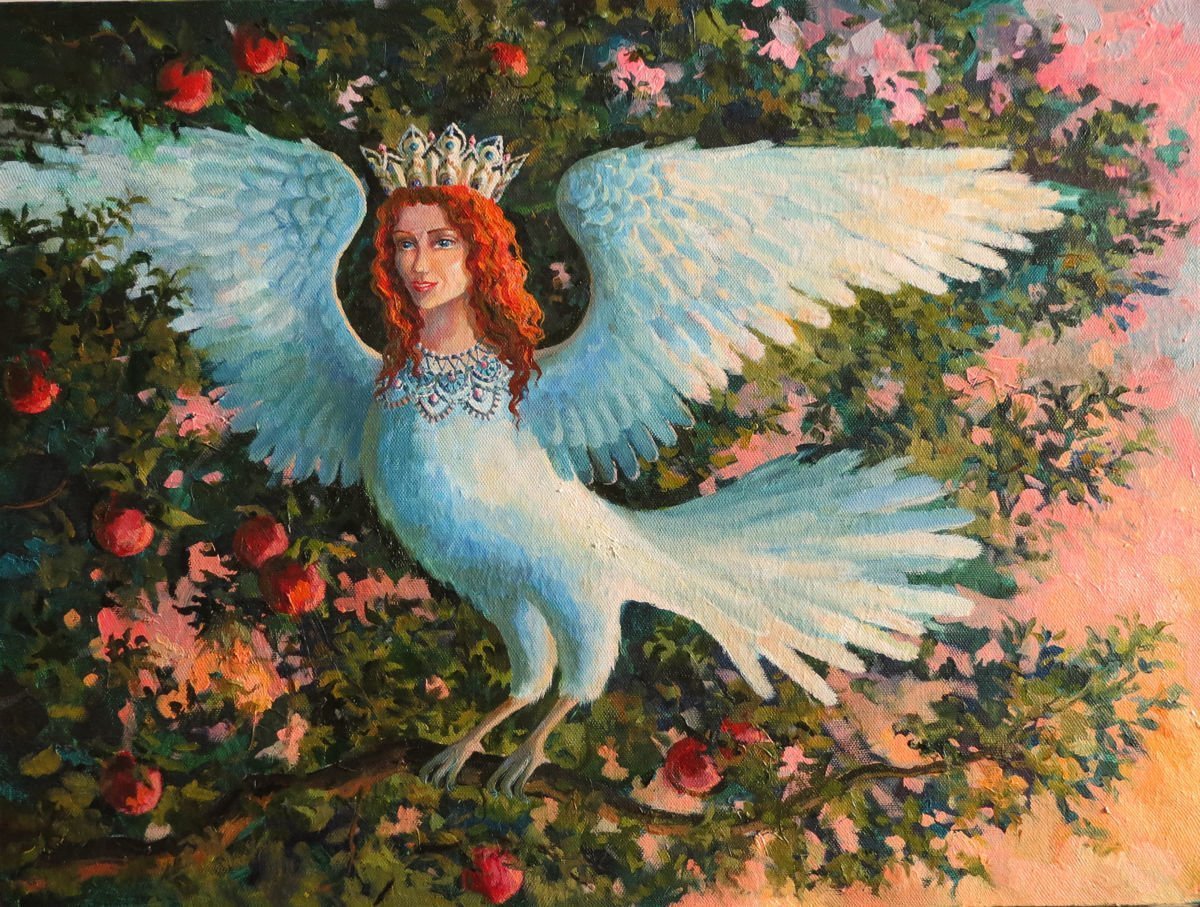 Птица Гамаюн в славянской мифологии