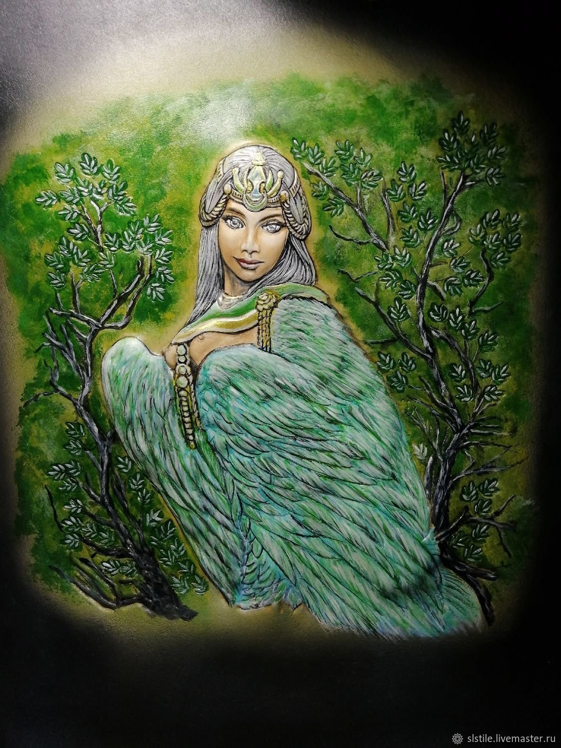 Иван Билибин птица алконост