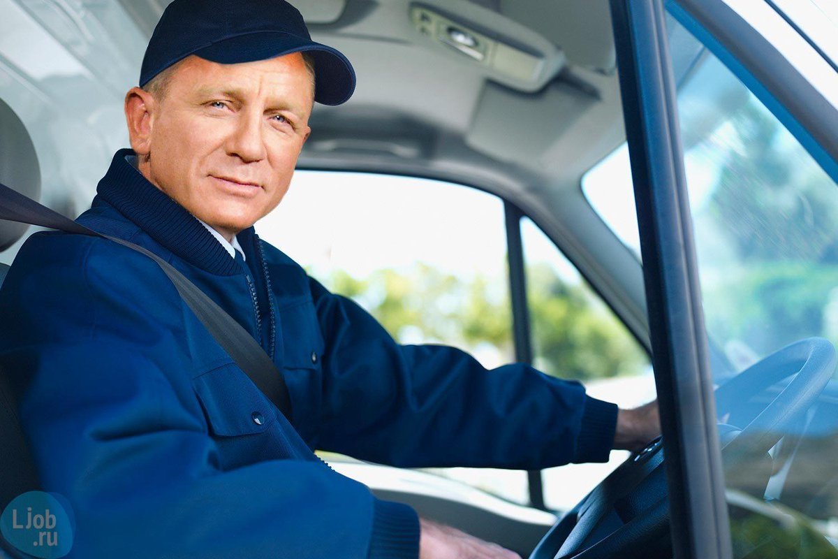 Водитель газели