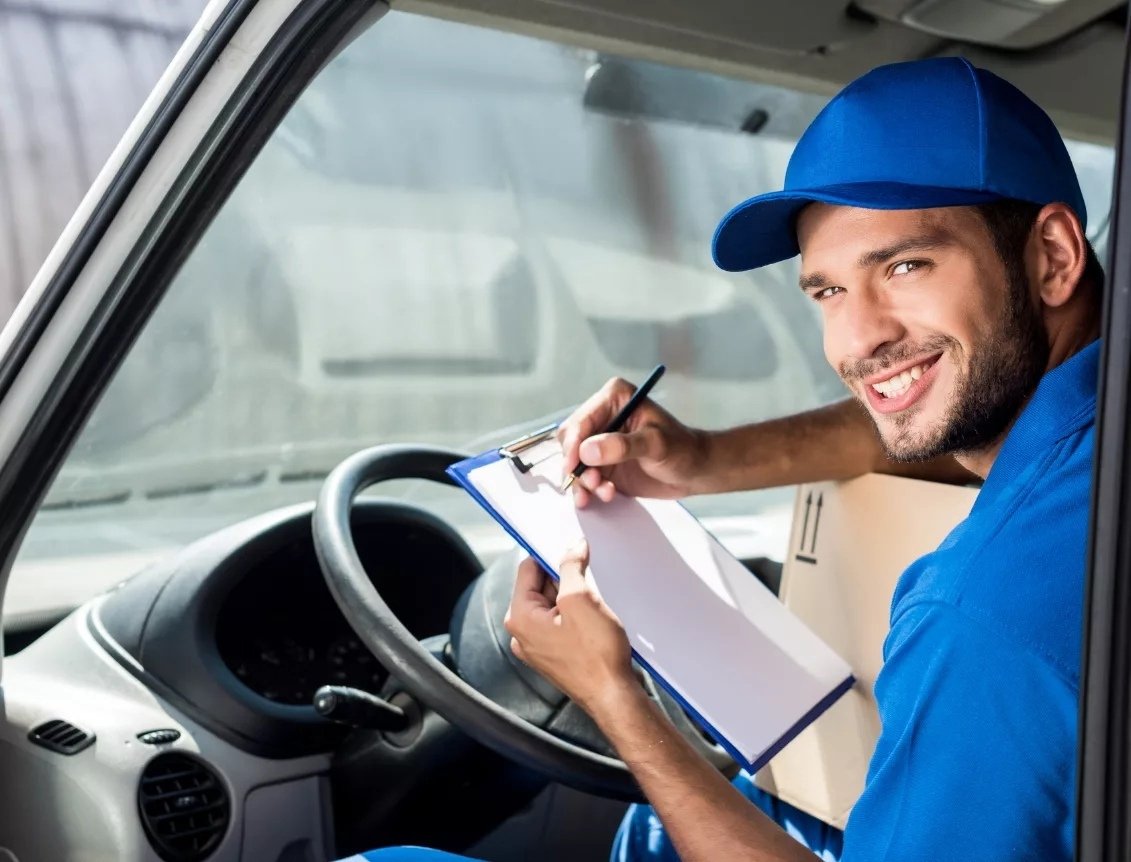 Грузовая Газель мультяшная