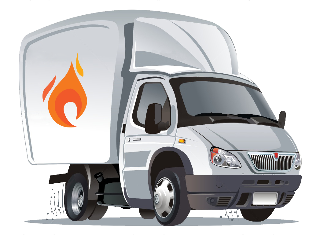 Водитель грузовика мультяшный