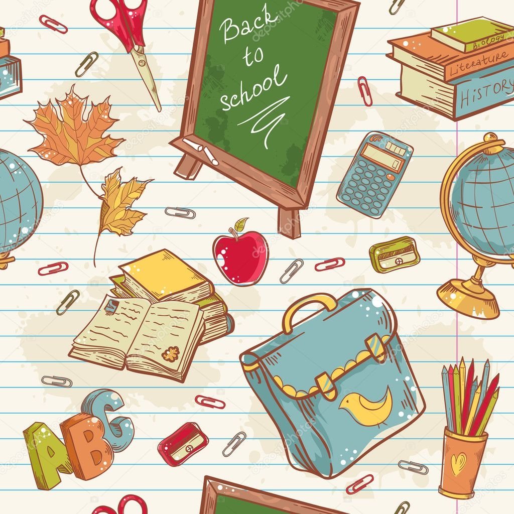 Школьные предметы для скрапбукинга