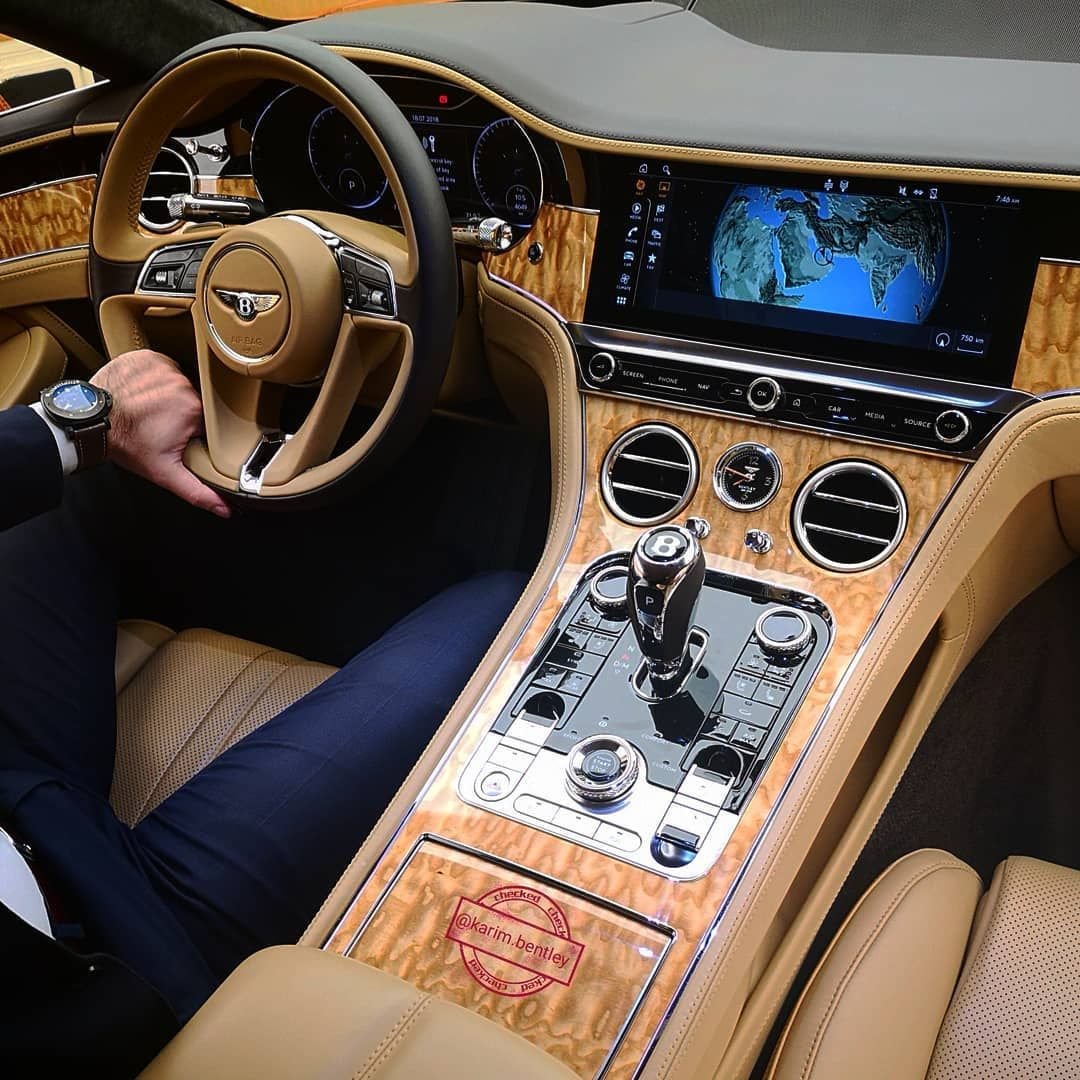 Bentley Continental gt 2018 Interior