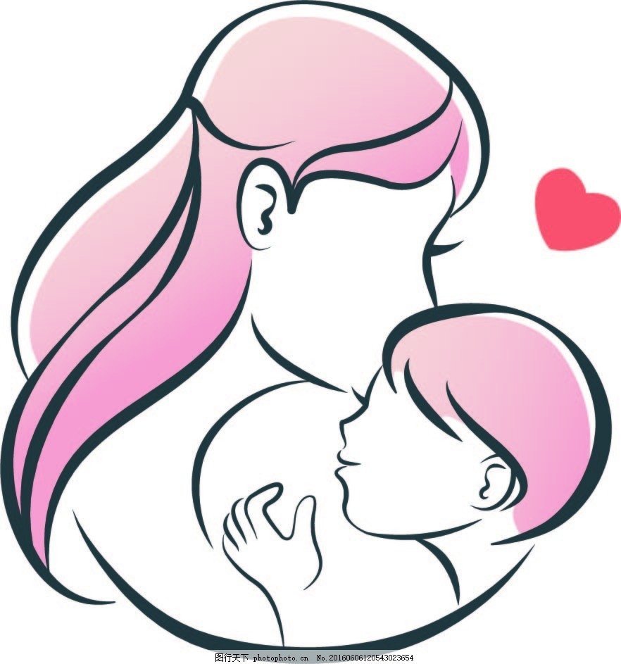 Мама и дочь арт