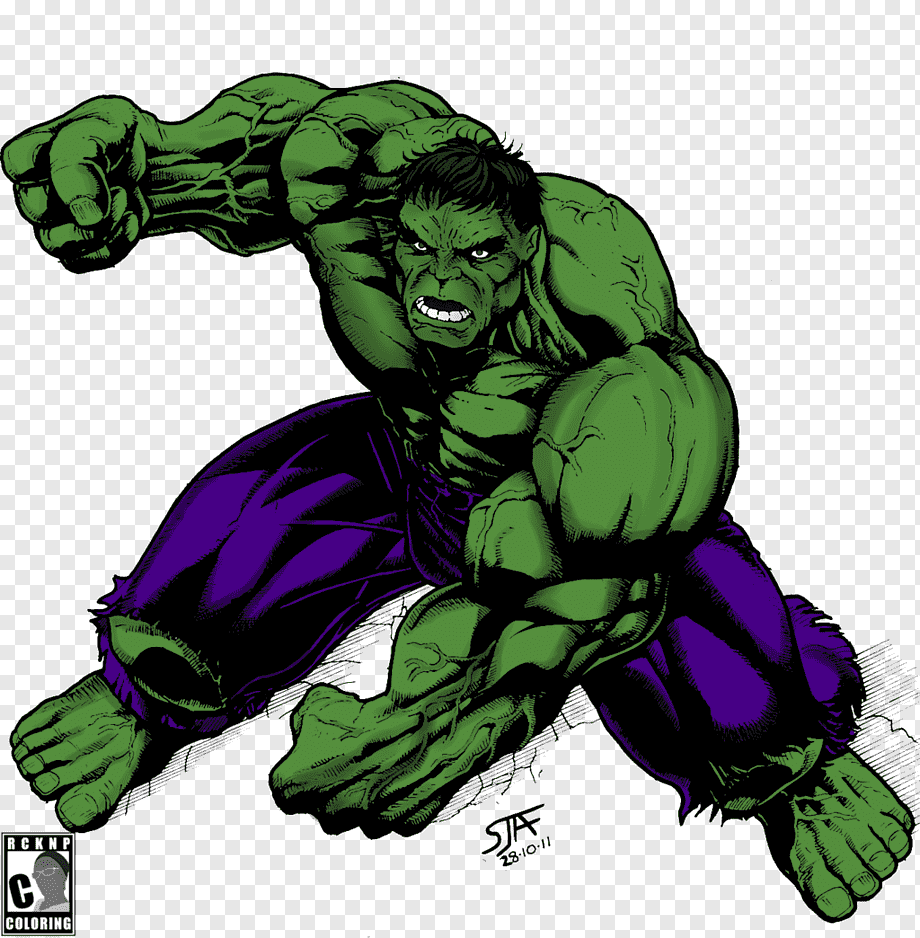 Халк в цвете
