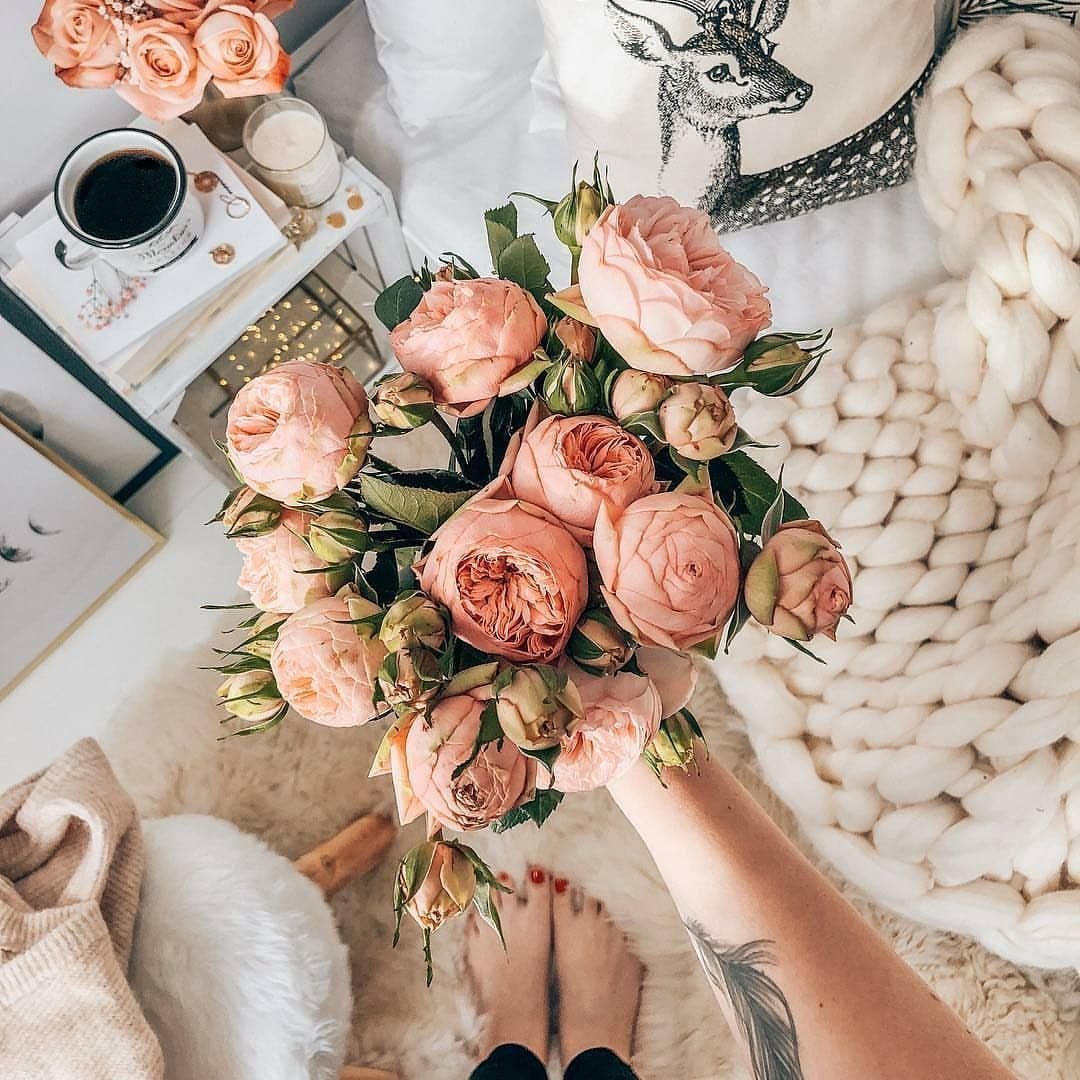 Доброе утро в белых тонах