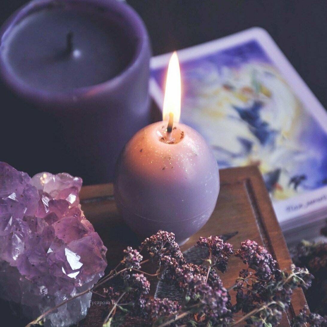 Цветы и свечи картинки