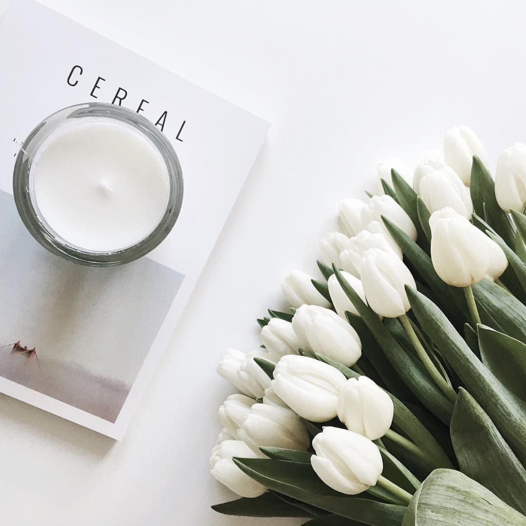 Синие цветы свечками