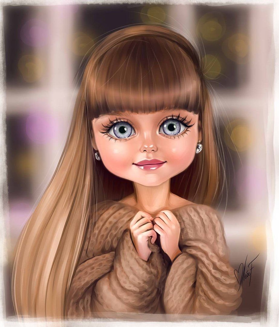 Акварельные куклы