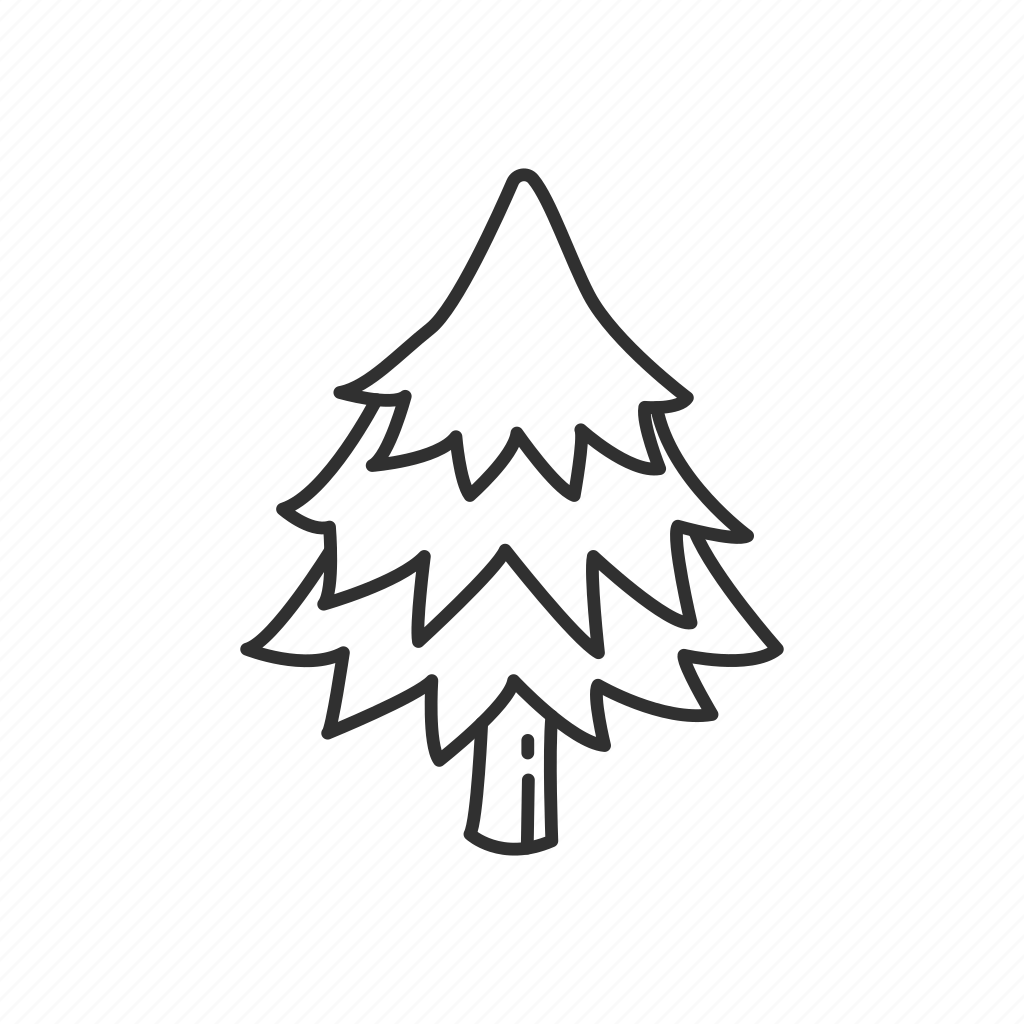 Елка раскраска для детей