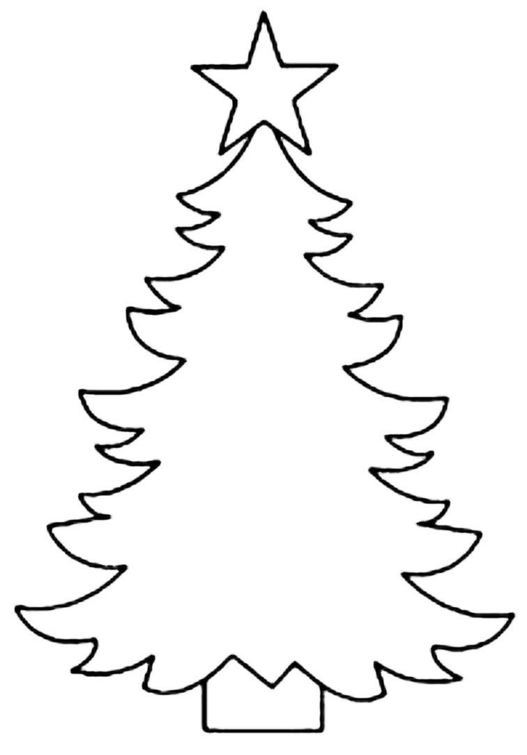 Шаблон елки