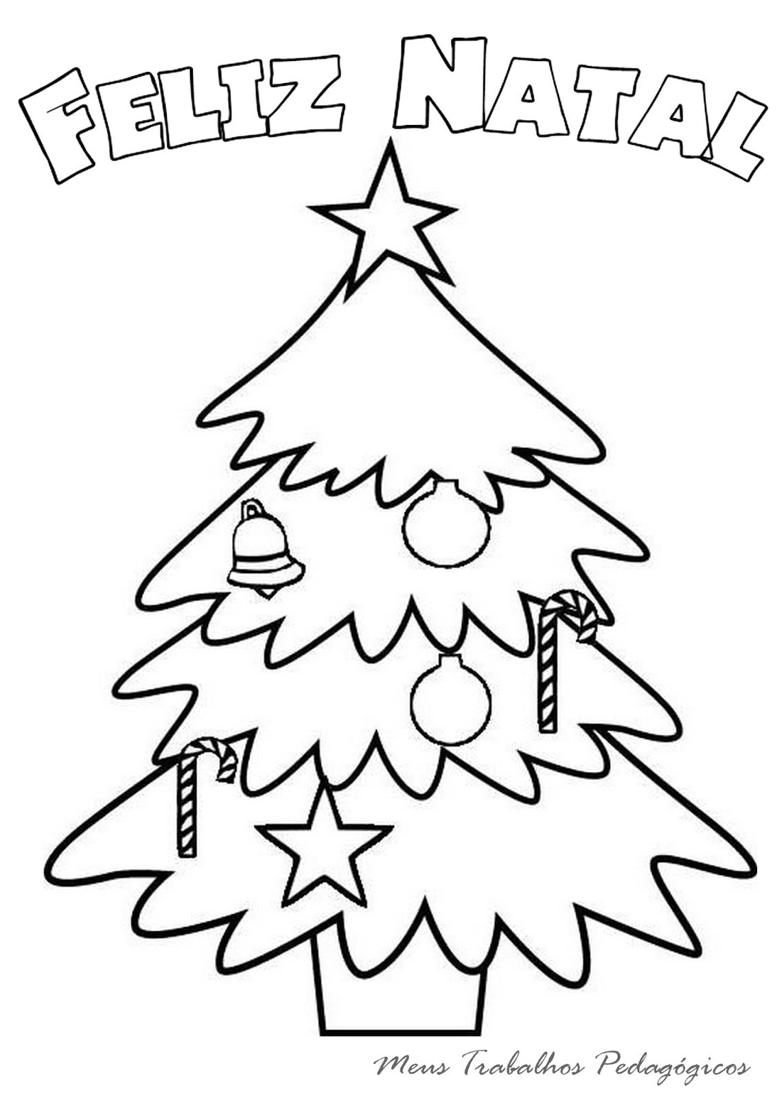 Елка раскраска для детей