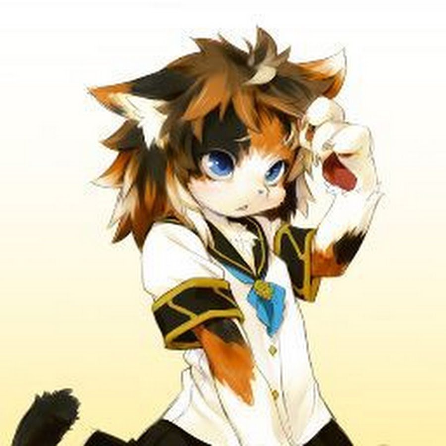 Аниме животные люди