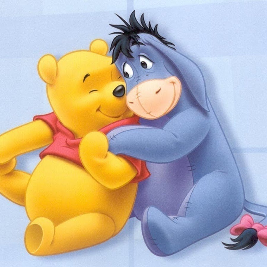 Объятия мультяшные