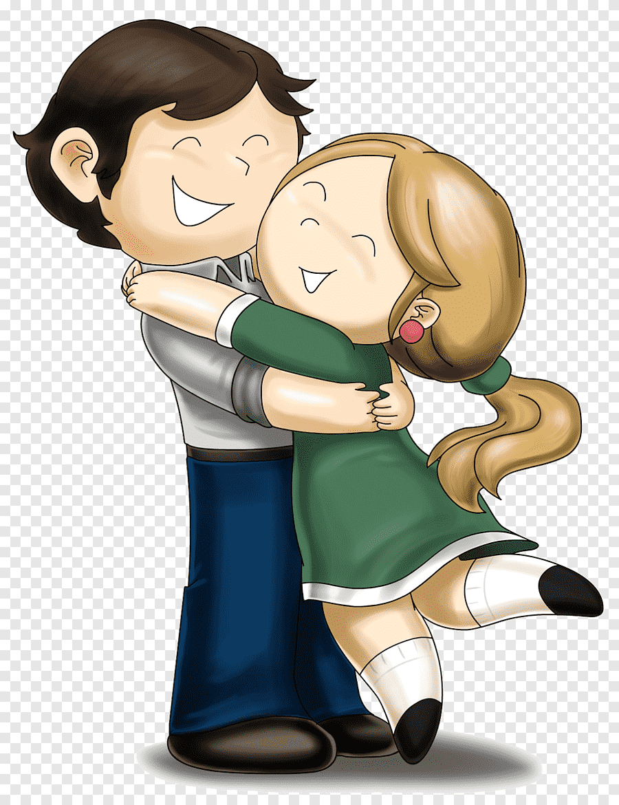 Объятия мультяшные