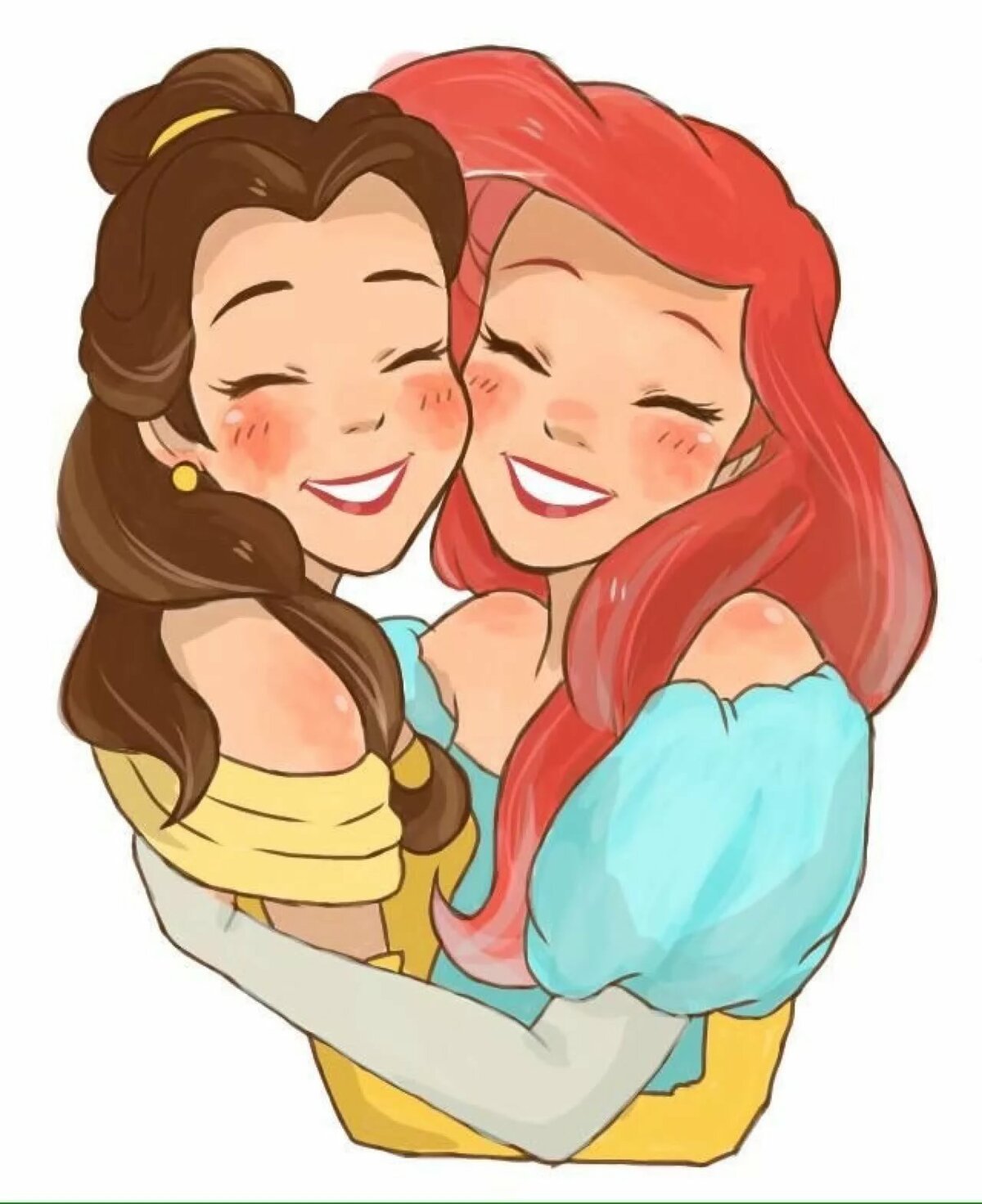 Дисней Белль и Ариэль