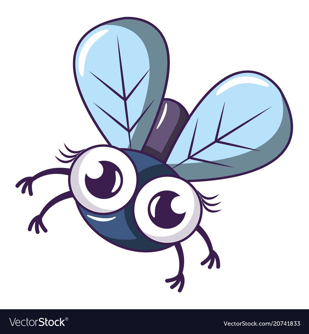 Муха 3д рисунок