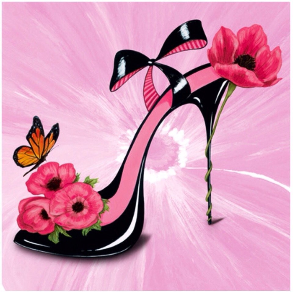 Картина туфелька
