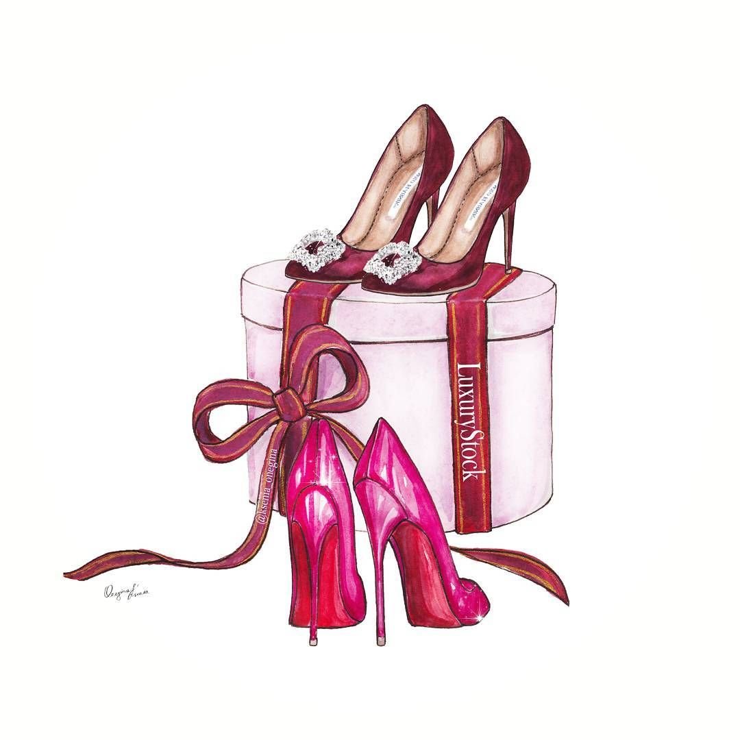 Гламурные иллюстрации