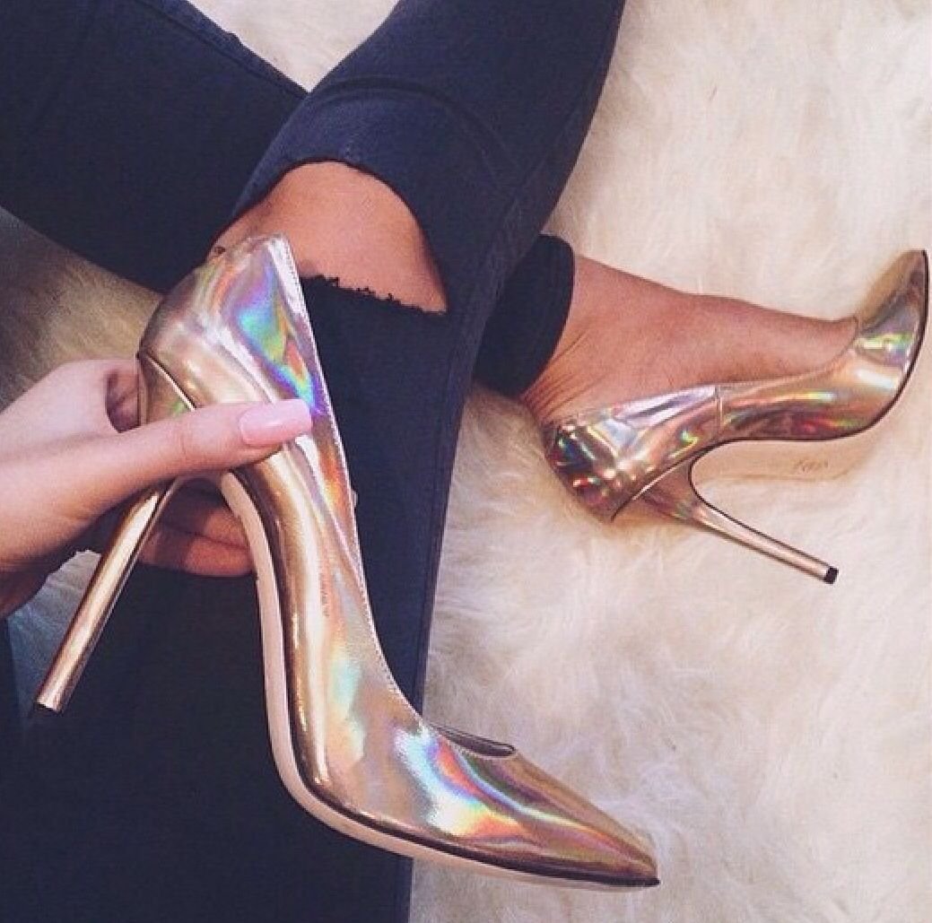 Селфи туфли шпилька
