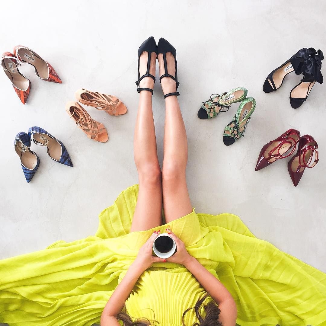 Реклама ботинок в инстаграмме