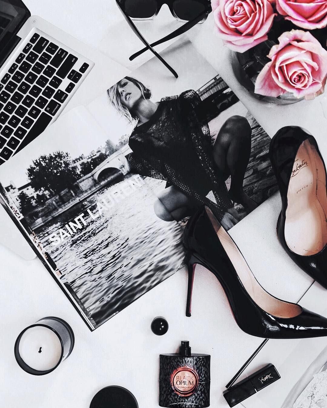 Эстетика в черно белом стиле