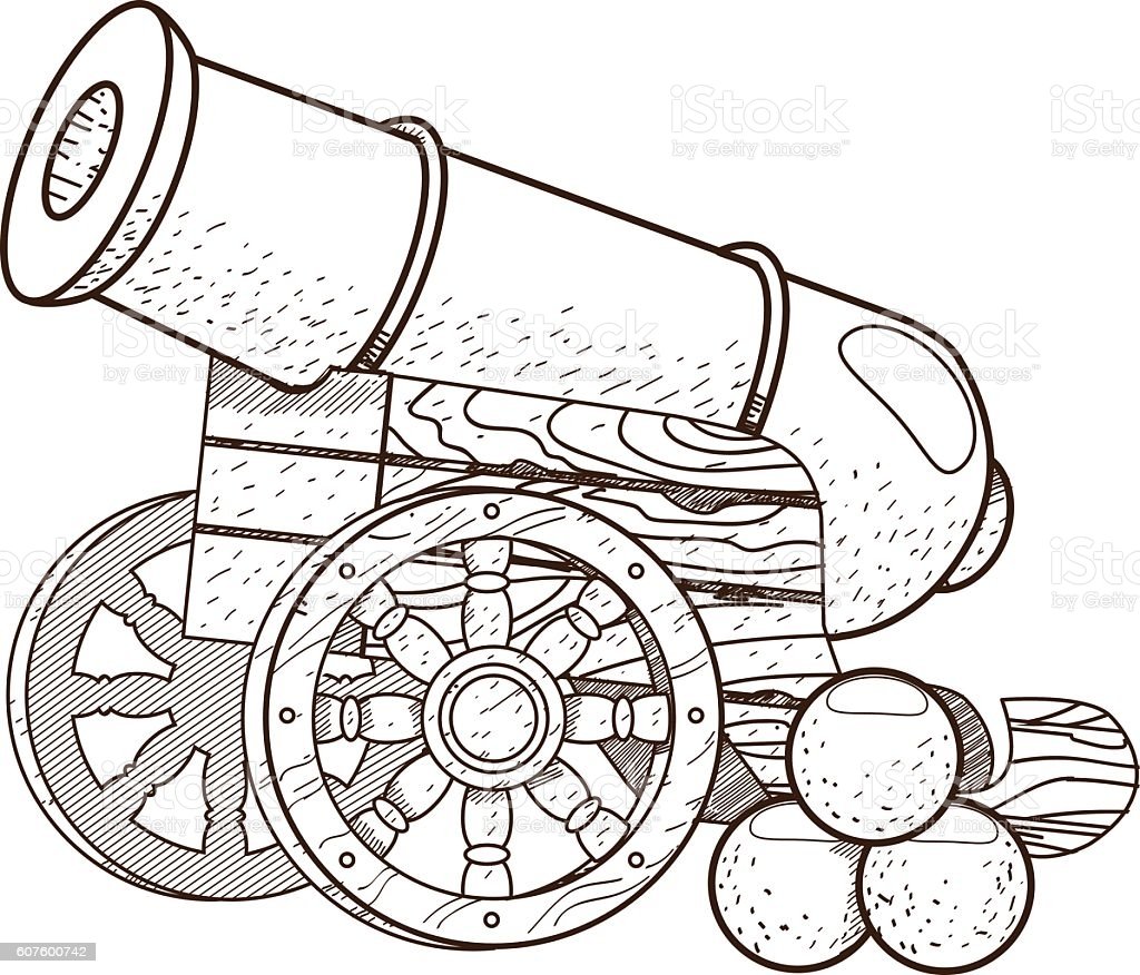 Царь пушка Москва рисунок