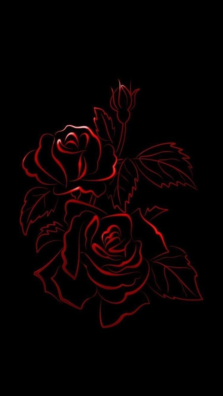 Классные черные обои на телефон