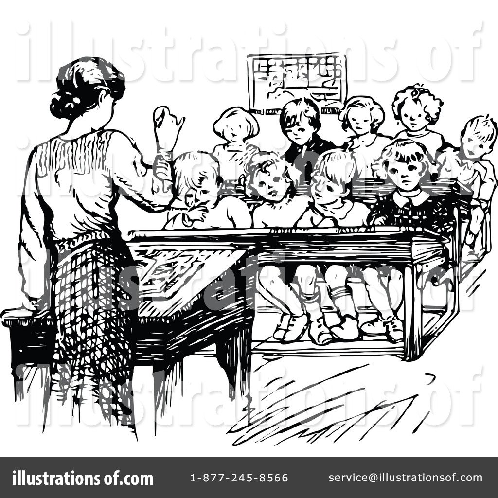 Картина учитель черно белый