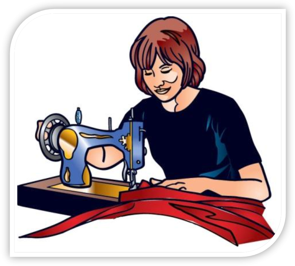 Швея трафарет