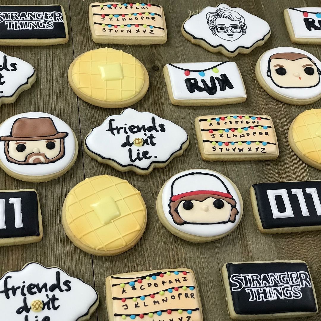Stranger things печенье