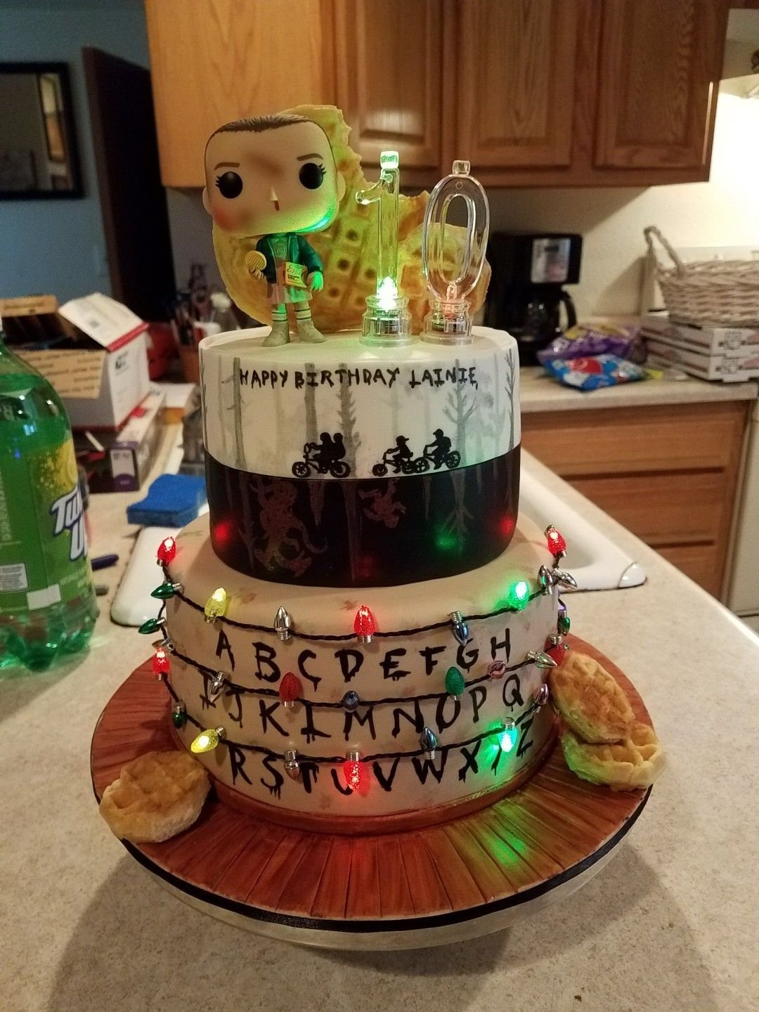 Торт stranger things