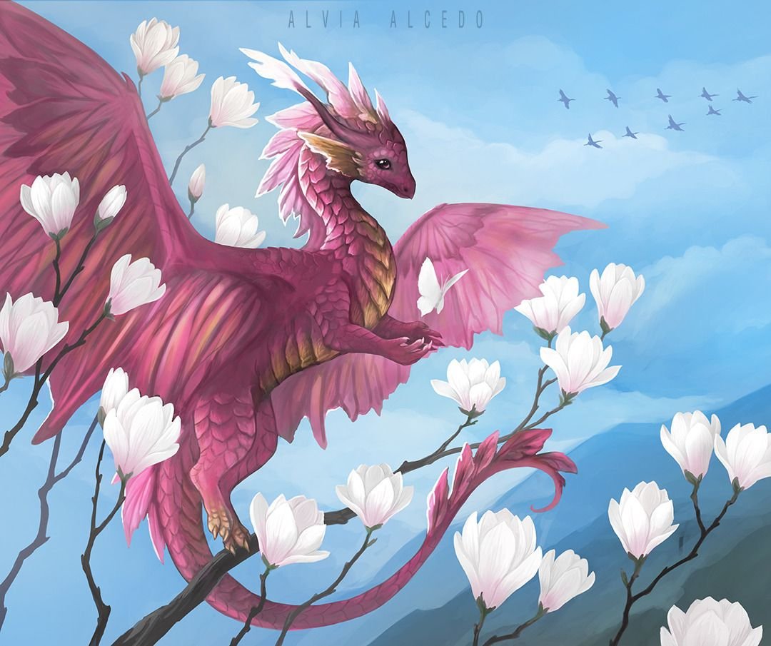 Весенний дракон