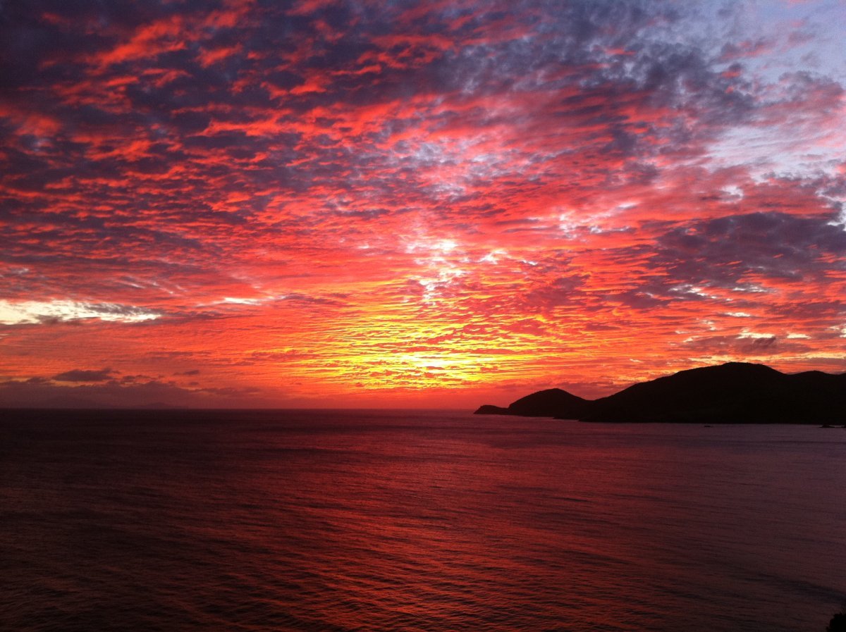 Смешной закат