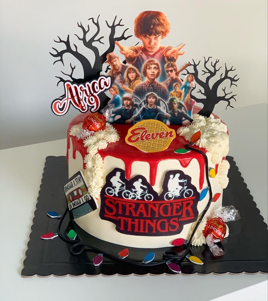 Торт stranger things